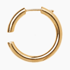 Disrupted 22 Hoop - Goldplated Silver - Maria Black - Guld One Size
