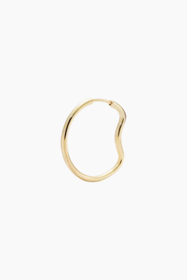 Copenhagen 20 Hoop - Goldplated Silver - Maria Black - Guld One Size