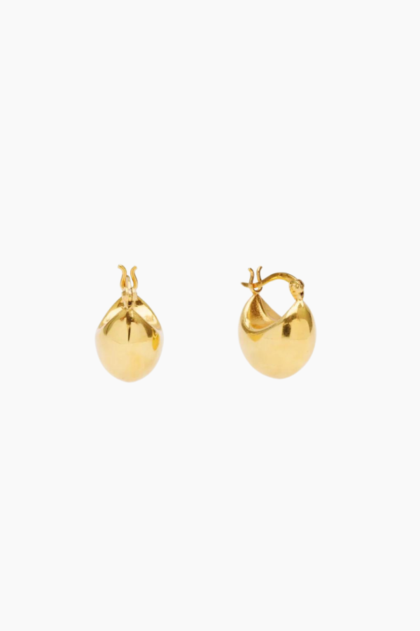 Poppy Petite Hoops - Gold - Pico - Guld One Size