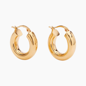 Amanda X Hoops - Gold - Pico - Guld One Size