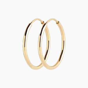 Senorita 20 Hoop - Goldplated Silver - Maria Black - Guld One Size